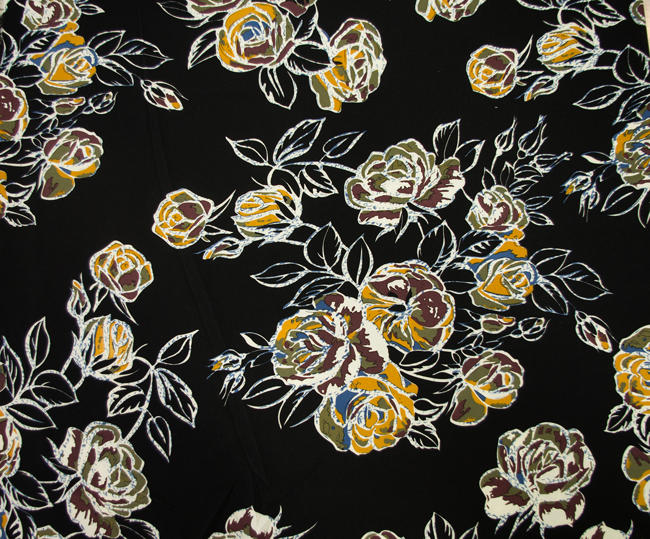Black Rose - polyesteri